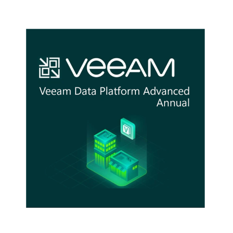Veeam Data Platform Advanced Universal Subscription License. Includes Enterprise Plus Edition features. 10 instance pack. 1 Year Subscription Upfront Billing & Production (24/7) Support.