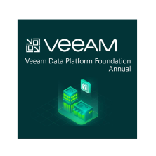 Veeam Data Platform Foundation Universal Subscription License. Includes Enterprise Plus Edition features. 10 instance pack. 1 Year Subscription Upfront Billing & Production (24/7) Support.